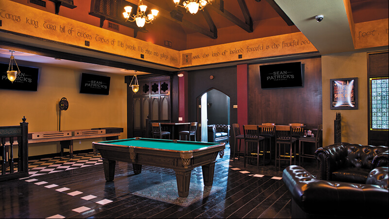 SEAN PATRICK’S Pool Table